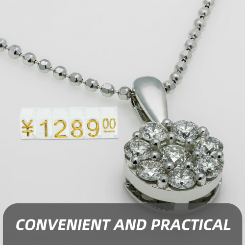 20Pièces Support Prix ABS Pour Bijoux Petits Objets 2