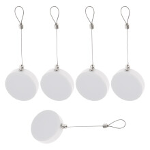 5Pièces Boîtier Anti-Vol Câble Télescopique Acier Multifonction