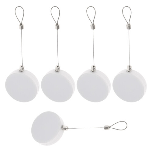 5Pièces Boîtier Anti-Vol Câble Télescopique Acier Multifonction