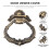 De Porte Métal Zinc Vintage Usage Maison 6