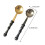 2Pièces Cire Bois Cuivre, Accessoire Sceau 2