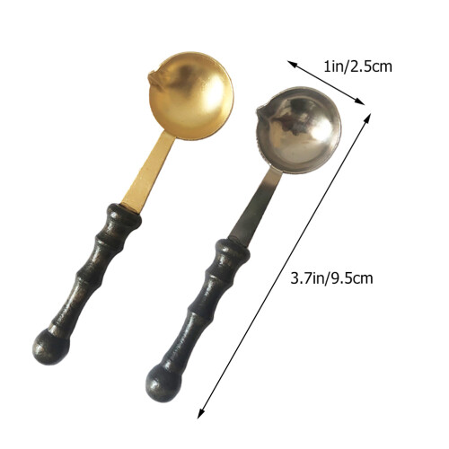 2Pièces Cire Bois Cuivre, Accessoire Sceau 1