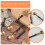 2Pièces Cire Bois Cuivre, Accessoire Sceau 5