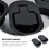 2Pièces En Métal Pour Fauteuil Relax Noir 5