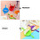 1Set Dumpling Seal Tool Set Assorted Color Waterproof Plastic Material 6