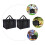 2Pièces Repas Isotherme Portable Résistant Noir 5