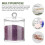 3Pièces Boîtes Transparentes Couvercles Pour Coton 6
