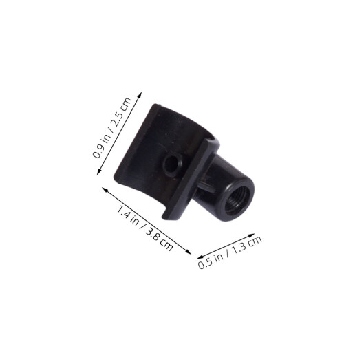 15Pcs Black Plastic Chicken Waterer Tee Connectors for Poultry 1