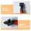 15Pcs Black Plastic Chicken Waterer Tee Connectors for Poultry 5