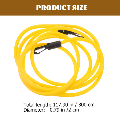 1Ensemble Equipement Natation Bande Elastique Fixe Multi Usage Coloré 1