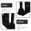 1Ensemble Support Mural Flûte Et Clarinette En Métal Noir Durable 4