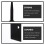 1Ensemble Support Mural Flûte Et Clarinette En Métal Noir Durable 5