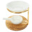 1Ensemble Diffuseur Huile Porte- Bois Céramique 5
