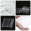 80Pièces Clip Porte-Étiquette PVC Robuste Transparent Pour Commerce 5