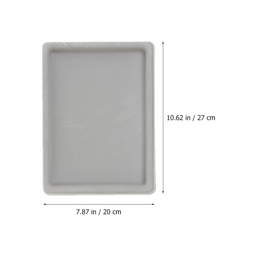 2Pièces Tapis Gris Durable En Pe Pour Perles 1