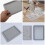 2Pièces Tapis Gris Durable En Pe Pour Perles 5