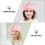 2pcs Kids Elastic Adjustable Double-Deck Sleep Caps For Children 4