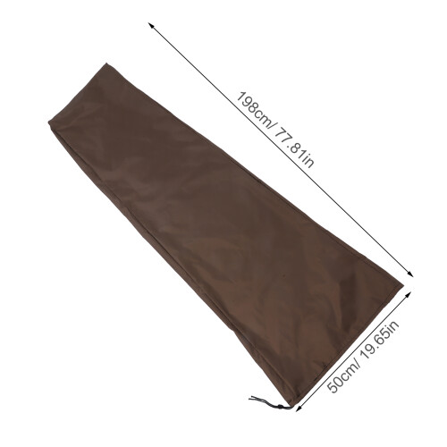 Rainproof Folding Ladder Cover Coffee 420D Oxford Fabric Protector 1