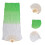 Éventail En Soie Vert Bambou Élegant Pliable Pour Danseuse 7