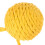 2Pcs Stylish Yellow Paper Cat Scratch Balls Replacement for Cat Trees 6