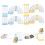 2Ensembles Accessoires Cage Hamster Tube Clair Robuste 5