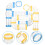 2Ensembles Accessoires Cage Hamster Tube Clair Robuste 7