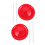 2Pcs Red Spinning Plate Set Plastic Juggling Kit for Party Performance 6