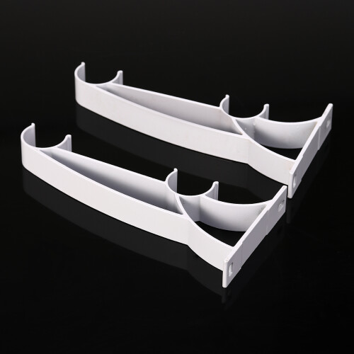 2Pièces Support Double Pour Tringles Usage 2