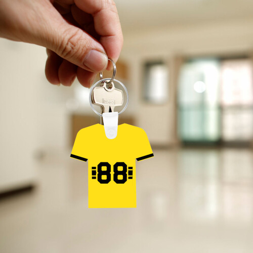 40Pièces Porte-Clés En Mdf Pour Sublimation 2