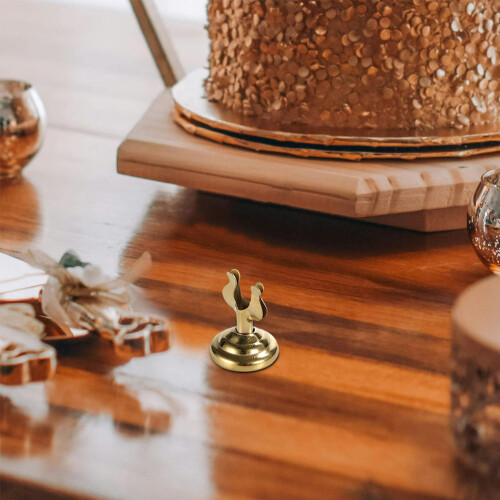 3Pièces Porte Table Métal U Forme Pièces De Décoration 2