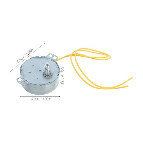 Powerful Silver Metal Rotating Motor for Small Glass Sphere Disco 1