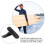 2Pièces Ailerons PVC Paddle Noir Guide Surfboard Durable 4