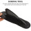 2Pièces Ailerons PVC Paddle Noir Guide Surfboard Durable 7