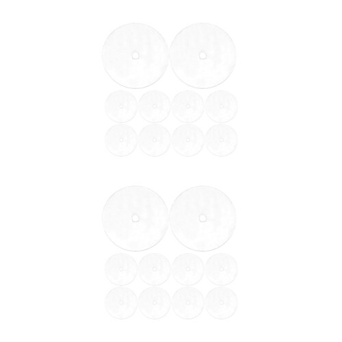 200Pcs Eva Transparent Earring Back Pads Comfortable Foam Supporters 1