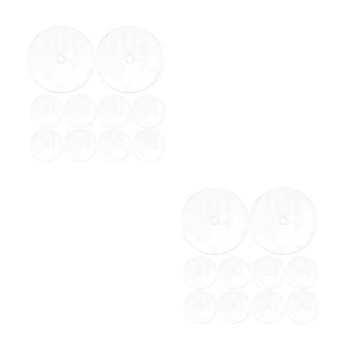 200Pcs Eva Transparent Earring Back Pads Comfortable Foam Supporters 2
