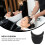 Reusable Black Silicone Shampoo Neck Support for Salon Bowls 4