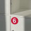1Ensemble Autocollants Numérotés Rouge PVC Étanches Décoration Maison 7