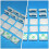 100Pcs Compact White Cable Holders Adhesive Wire Clips for Office Use 3