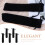 5Pcs Single Pen Pouch Black Velvet Drawstring Pen Holder Storage Bag 6
