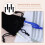5Pcs Single Pen Pouch Black Velvet Drawstring Pen Holder Storage Bag 8