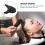 Reusable Black Silicone Shampoo Neck Support for Salon Bowls 10