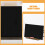 2Pcs Compact Wooden Chalkboard Menu Signs for Tabletop Message Display 6