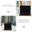 Durable Black Empty Eyeshadow Pallet for Cosmetic Storage 5