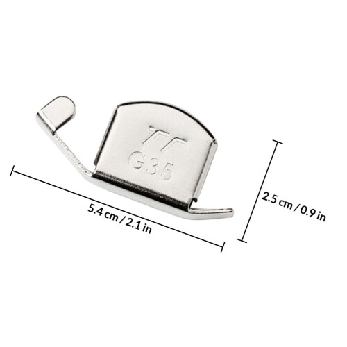 2Pcs Metal Magnetic Seam Guide Sewing Machine Accessory Assorted Color 1