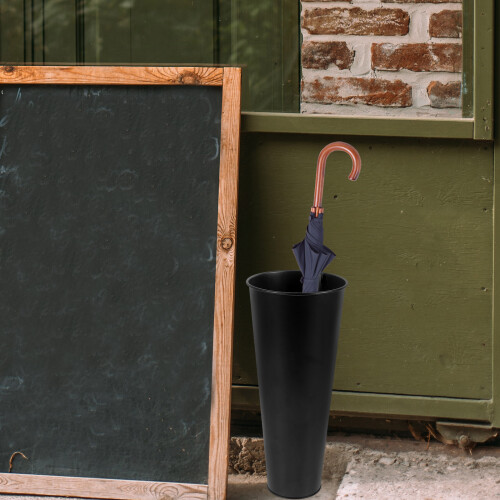 Porte- Noir En Métal Robuste Pour Bureau Hall 2