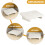 White Non-Slip Office Footstool Foot Support Under Desk 5