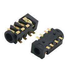 10PCS PJ393 3.5mm Female Audio Connector SMD SMT Headphone Jack Socket, Reliable Stereo PCB Integration