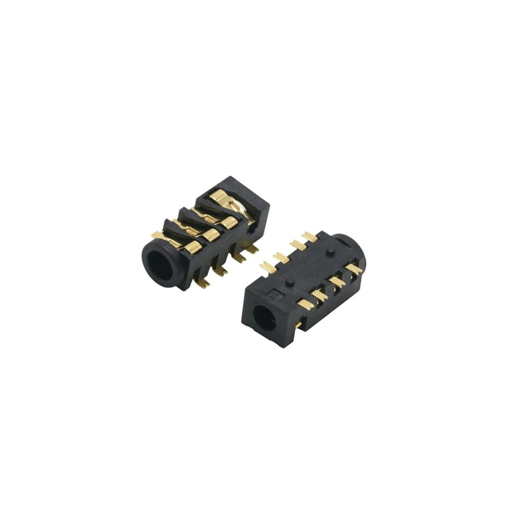10Pcs Pj393 3.5Mm Female Audio Connector Smd Smt Headphone Jack Socket, Reliable Stereo Pcb Integration 9073542794943