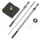 1Ensemble Kit Pièces Silencieux Noir Matériel DIY 8