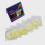 6Pièces Cordes Remplacement Guitare Acier Inox Multicolores Fiables 8